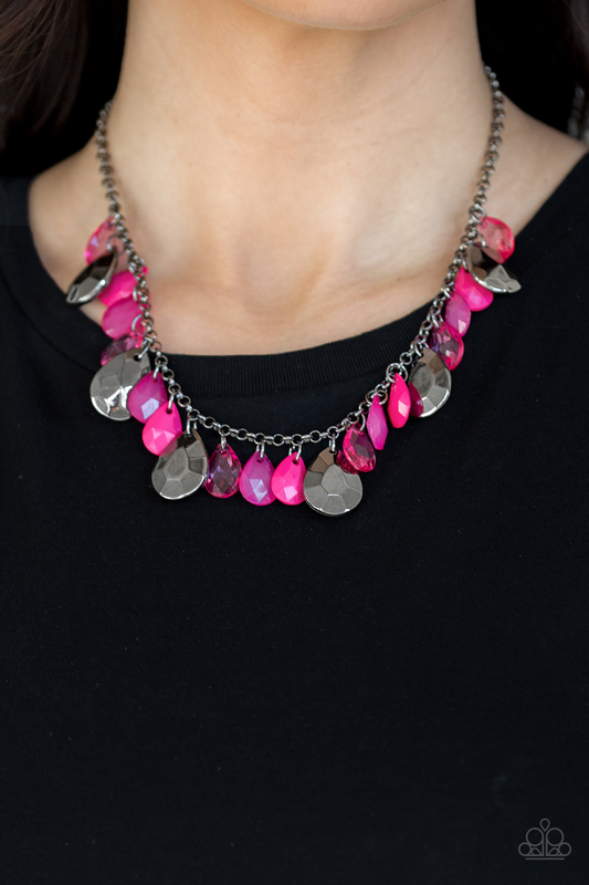 Hurricane Season - Pink Paparazzi Accessories