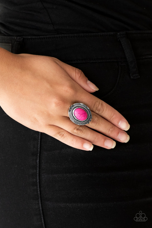 Tumbling Tumbleweed - Pink Paparazzi Accessories