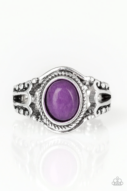 Peacefully Peaceful - Purple Paparazzi Accessories