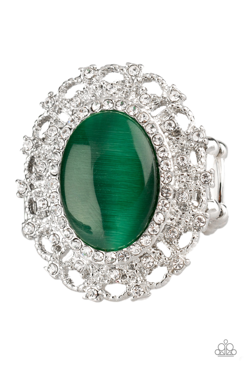 BAROQUE The Spell - Green Paparazzi Accessories