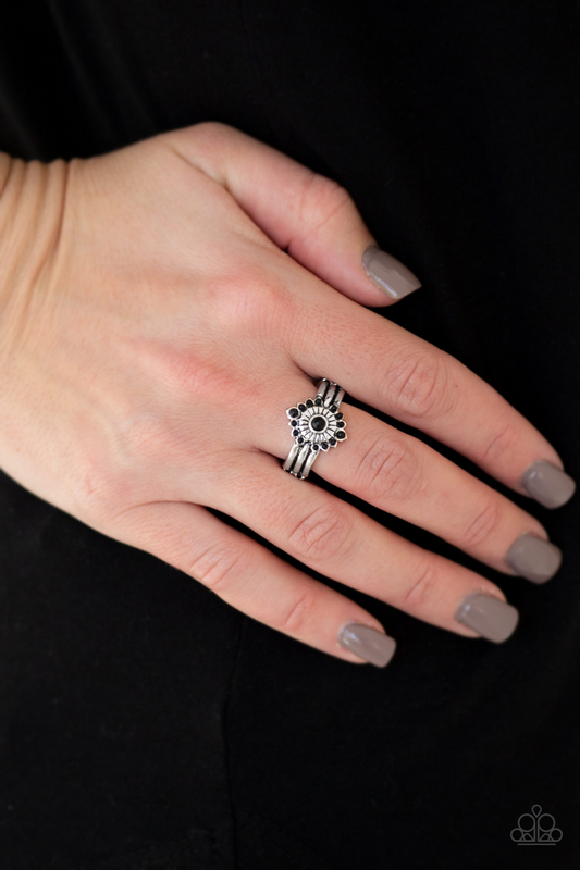 Rainbow Rivera. - Black. Paparazzi Accessories