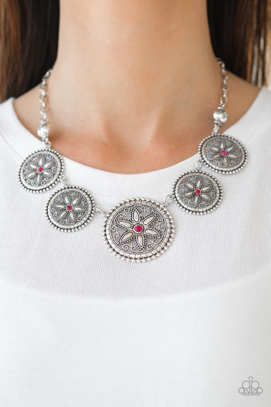 Written In The STAR LILIES - Pink Paparazzi Accessories