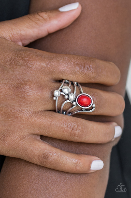 Wanderlust Wanderer - Red Paparazzi Accessories