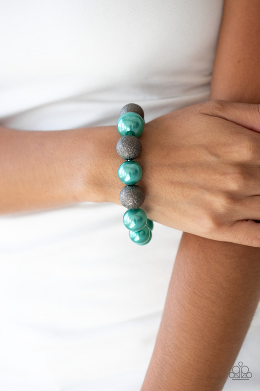Humble Hustle - Green Paparazzi Accessories