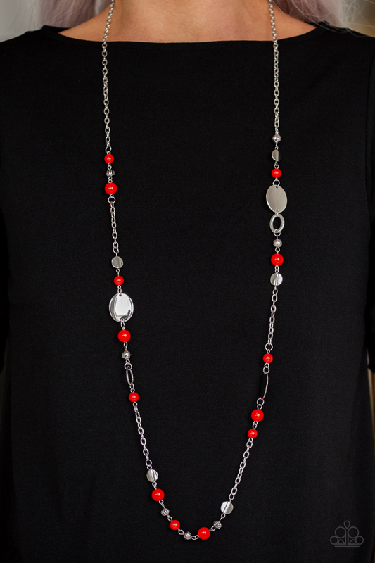 Serenely Springtime - Red Paparazzi Accessories