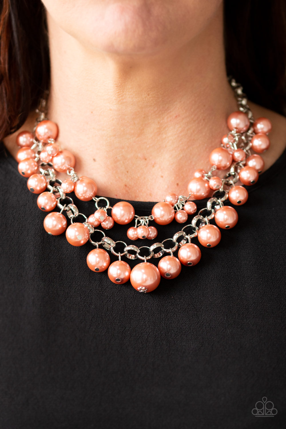 BALLROOM Service - Orange Paparazzi Accessories