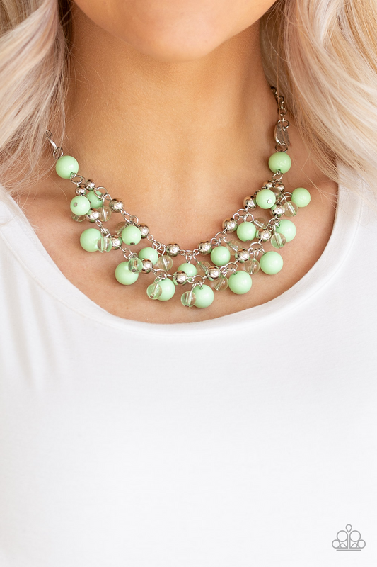 Sea Soiree - Green Paparazzi Accessories