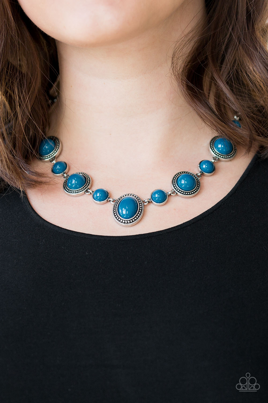 Voyager Vibes -Blue Paparazzi Accessories