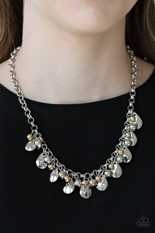 Stage Stunner - Silver Paparazzi Accessories