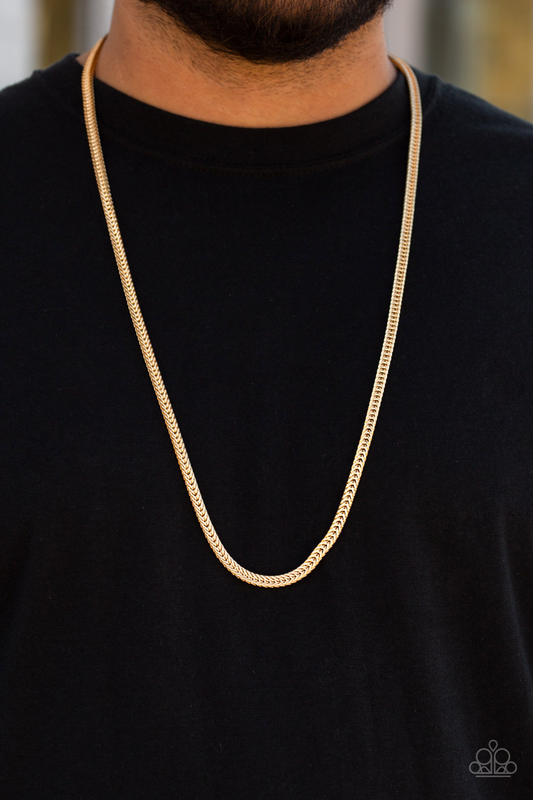 KillerCrossover - Gold Urban Paparazzi Accessories