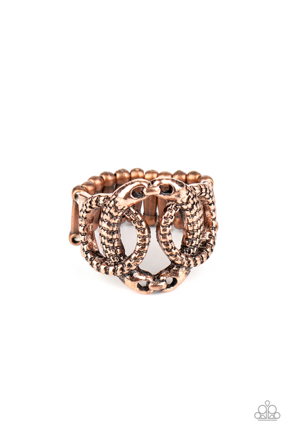 TRIO de Janeiro - Copper Paparazzi Accessories