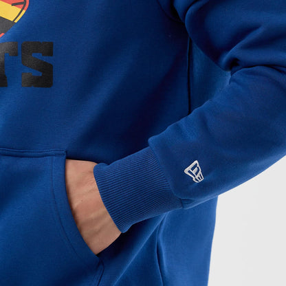 The Male model is wearing Indianapolis Colts NFL International Series Games Blue Pullover Hoodie 6