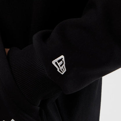 The Male model is wearing Jacksonville Jaguars NFL International Series Games Black Full Zip Hoodie 7