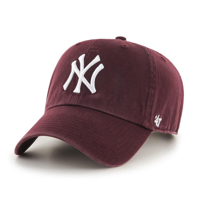Jockey New York Yankees Dark Maroon Clean '47
