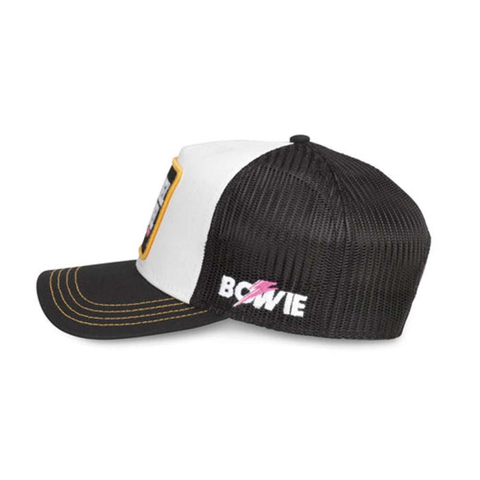 Jockey Trucker Bowie Valin Black White American Needle
