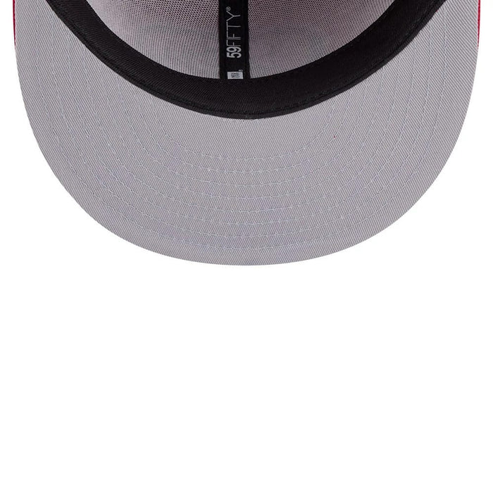 This is a Kansas City Chiefs NFL Classic Red Dogear 59FIFTY Fitted Cap 2