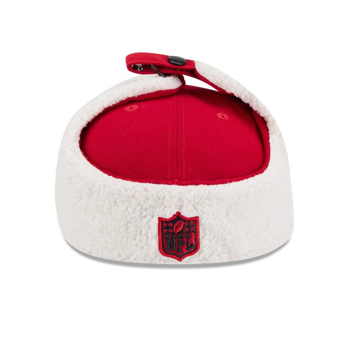 This is a Kansas City Chiefs NFL Classic Red Dogear 59FIFTY Fitted Cap 5