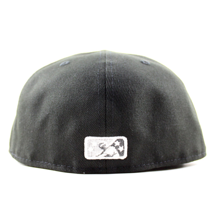 KNOXVILLE Sox New Era Fitted 59Fifty Hat (Black Green Under Brim)
