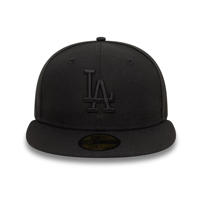 This is a LA Dodgers League Essential Black 59FIFTY Fitted Cap 2