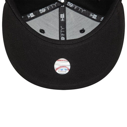 This is a LA Dodgers League Essential Black 59FIFTY Fitted Cap 4