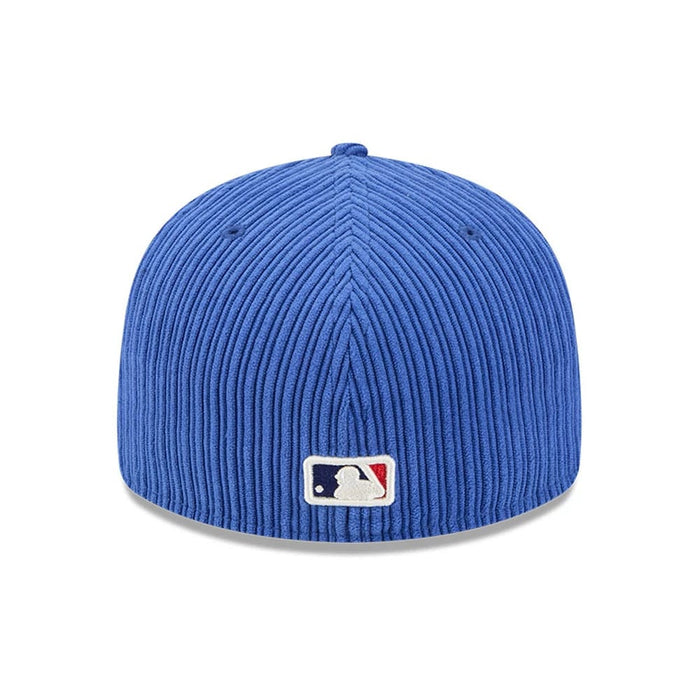 This is a LA Dodgers MLB Chenille Pop Dark Blue 59FIFTY Fitted Cap 6