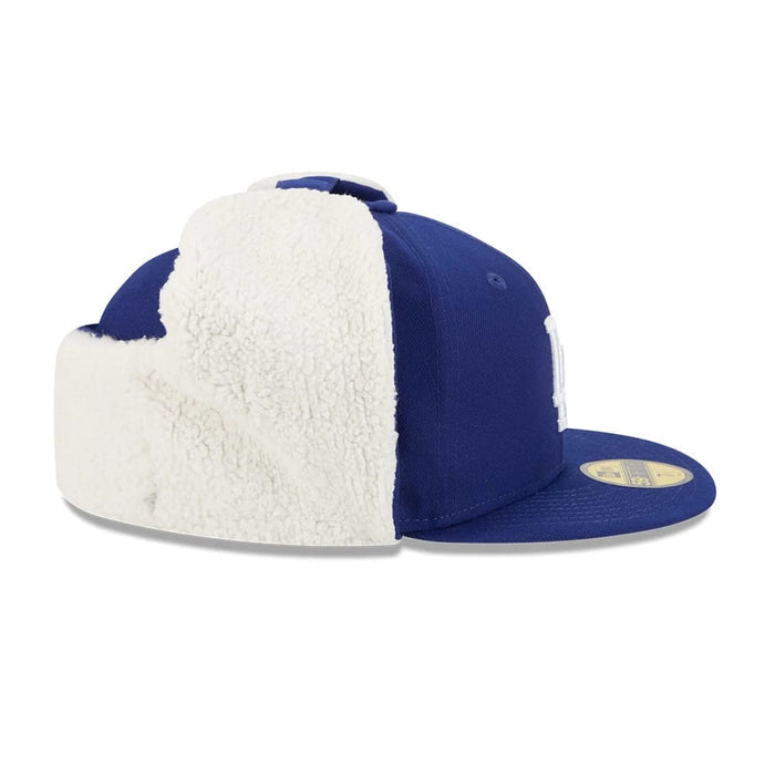 This is a LA Dodgers MLB Classic Dark Blue Dogear 59FIFTY Fitted Cap 7