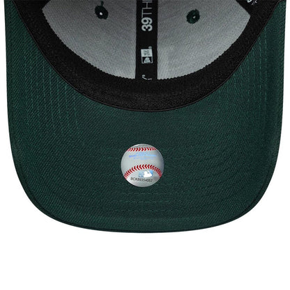 This is a LA Dodgers MLB Dark Green 39THIRTY Stretch Fit Cap 6