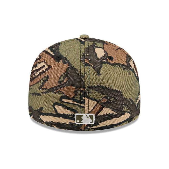 This is a LA Dodgers MLB Jacquard Camo 59FIFTY Fitted Cap 7