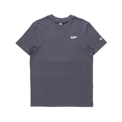 The Male model is wearing LA Dodgers MLB Patchwork Grey T-Shirt 1