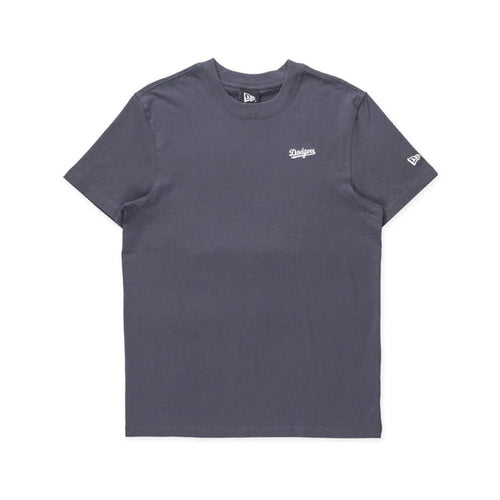 The Male model is wearing LA Dodgers MLB Patchwork Grey T-Shirt 1