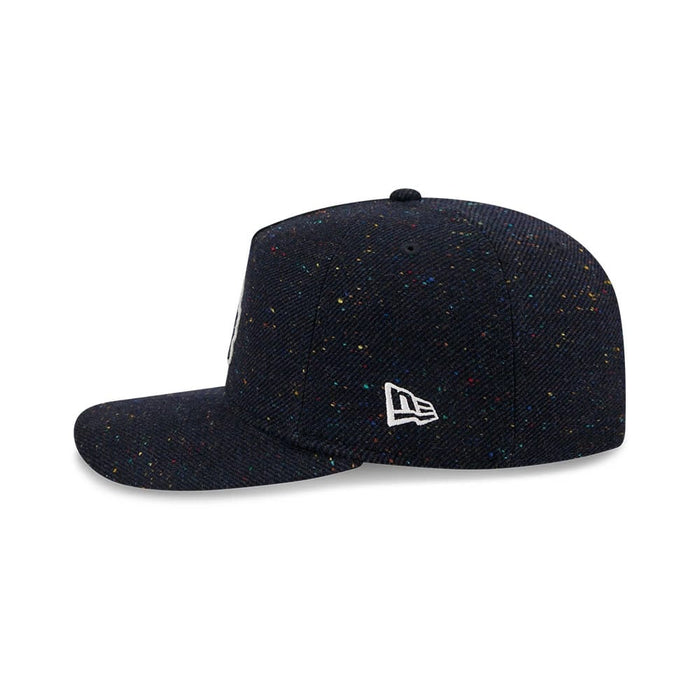This is a LA Dodgers MLB Speckled Wool Navy 19TWENTY Adjustable Cap 6