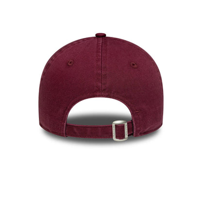 This is a LA Dodgers Womens MLB Boucle Dark Red 9TWENTY Adjustable Cap 4