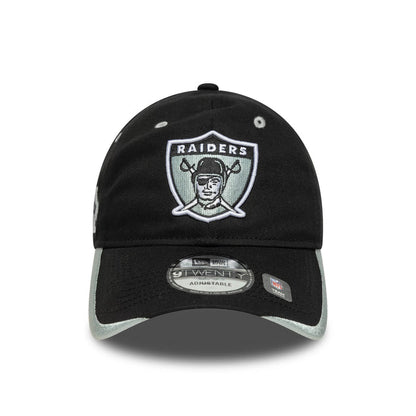 This is a Las Vegas Raiders NFL Black 9TWENTY Adjustable Cap 2