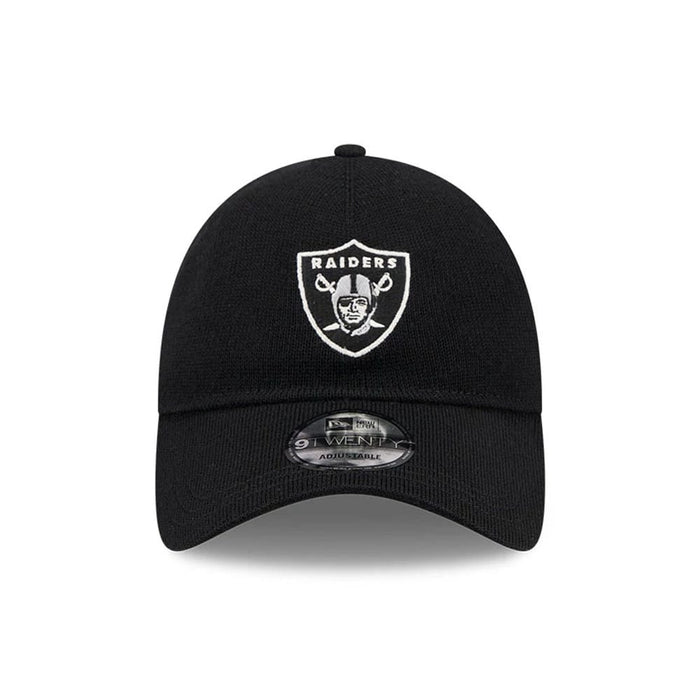 This is a Las Vegas Raiders NFL Merino Wool Black 9TWENTY Adjustable Cap 2