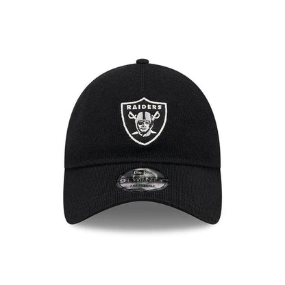 This is a Las Vegas Raiders NFL Merino Wool Black 9TWENTY Adjustable Cap 2