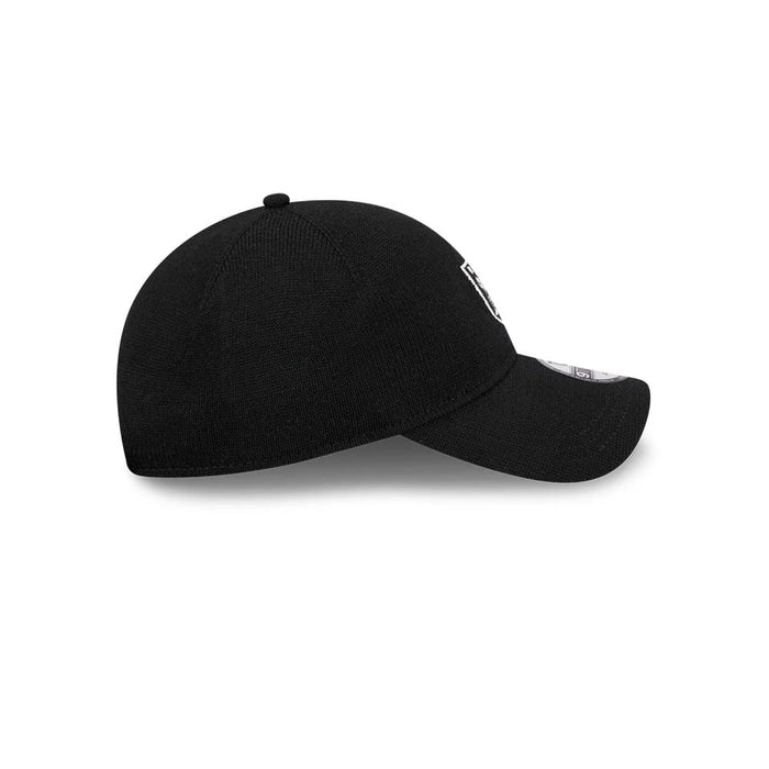 This is a Las Vegas Raiders NFL Merino Wool Black 9TWENTY Adjustable Cap 5