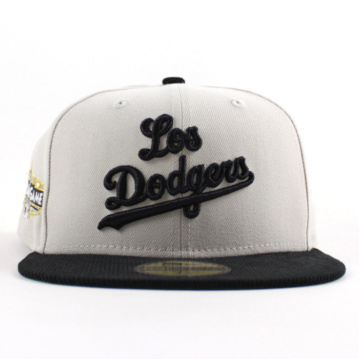Los Angeles Dodgers 2022 All Star Game New Era 59Fifty Fitted Hat (Stone Black Green Under Brim)