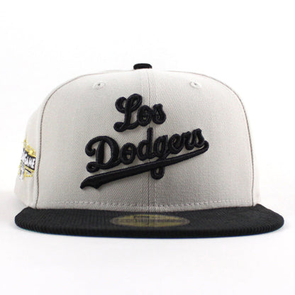 Los Angeles Dodgers 2022 All Star Game New Era 59Fifty Fitted Hat (Stone Black Green Under Brim)