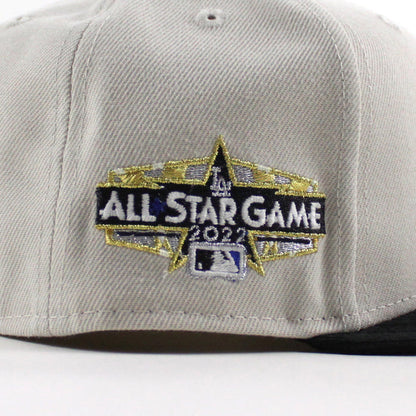 Los Angeles Dodgers 2022 All Star Game New Era 59Fifty Fitted Hat (Stone Black Green Under Brim)