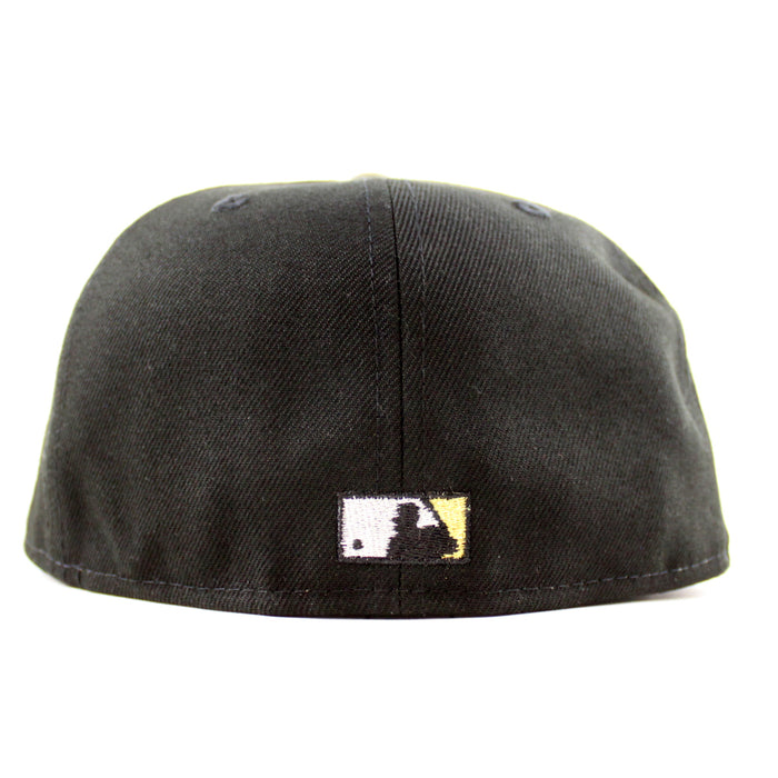 Los Angeles Dodgers 40th Anniversary New Era 59Fifty Fitted Hat (Black Woodland Camo Green Under Brim)