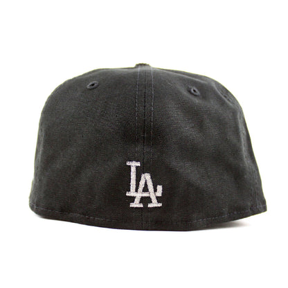 Los Angeles Dodgers 50th Anniversary New Era 59Fifty Fitted Hat (Black Corduroy Green Under Brim)