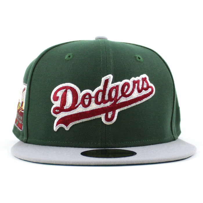 Los Angeles Dodgers 60th Anniversary New Era 59Fifty Fitted Hat (Green Gray Green Under Brim)