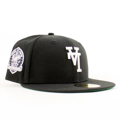 Los Angeles Dodgers Upside Down 60th Anniversary New Era 59Fifty Fitted Hat (Black Green Under Brim)