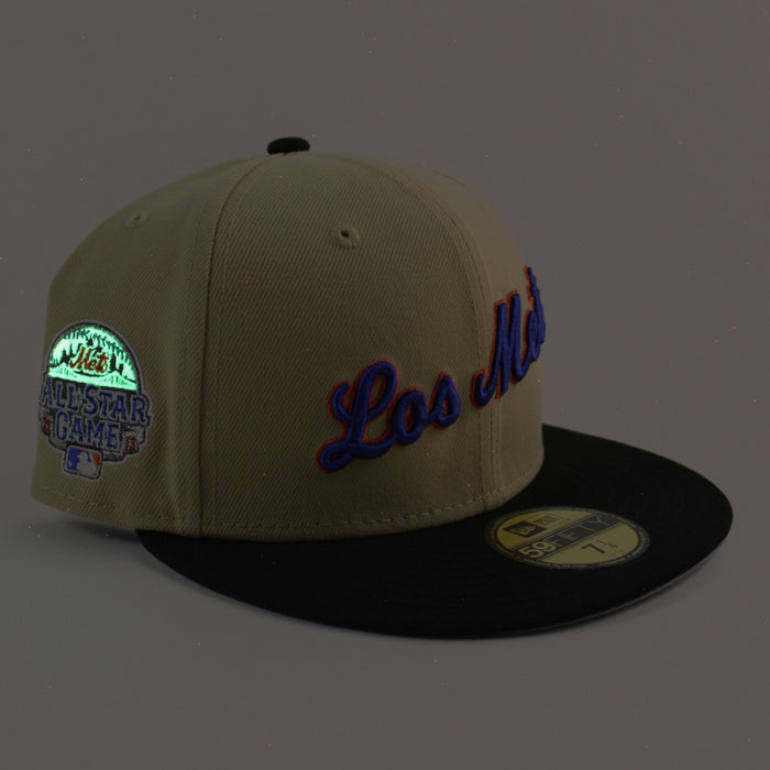 Los New York Mets 2013 All Star Game New Era 59Fifty Fitted Hat (Vegas Gold Black Gray Under Brim)