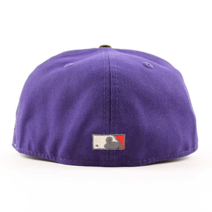 Minnesota Twins 30th Anniversary New Era 59Fifty Fitted Hat (GITD Purple Burnt Wood Scarlet Under Brim)
