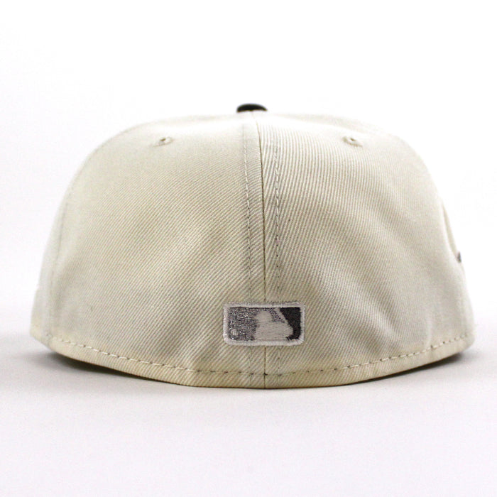 Minnesota Twins Bomba Squad New Era 59Fifty Fitted Hat (Chrome White Dark Gray Gray Under Brim)