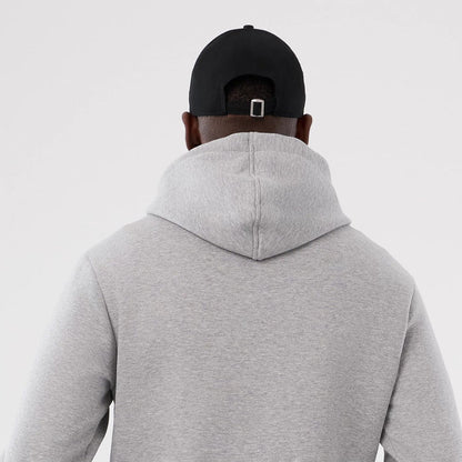 The Male model is wearing Minnesota Vikings NFL International Series Games 2025 Grey Pullover Hoodie 6