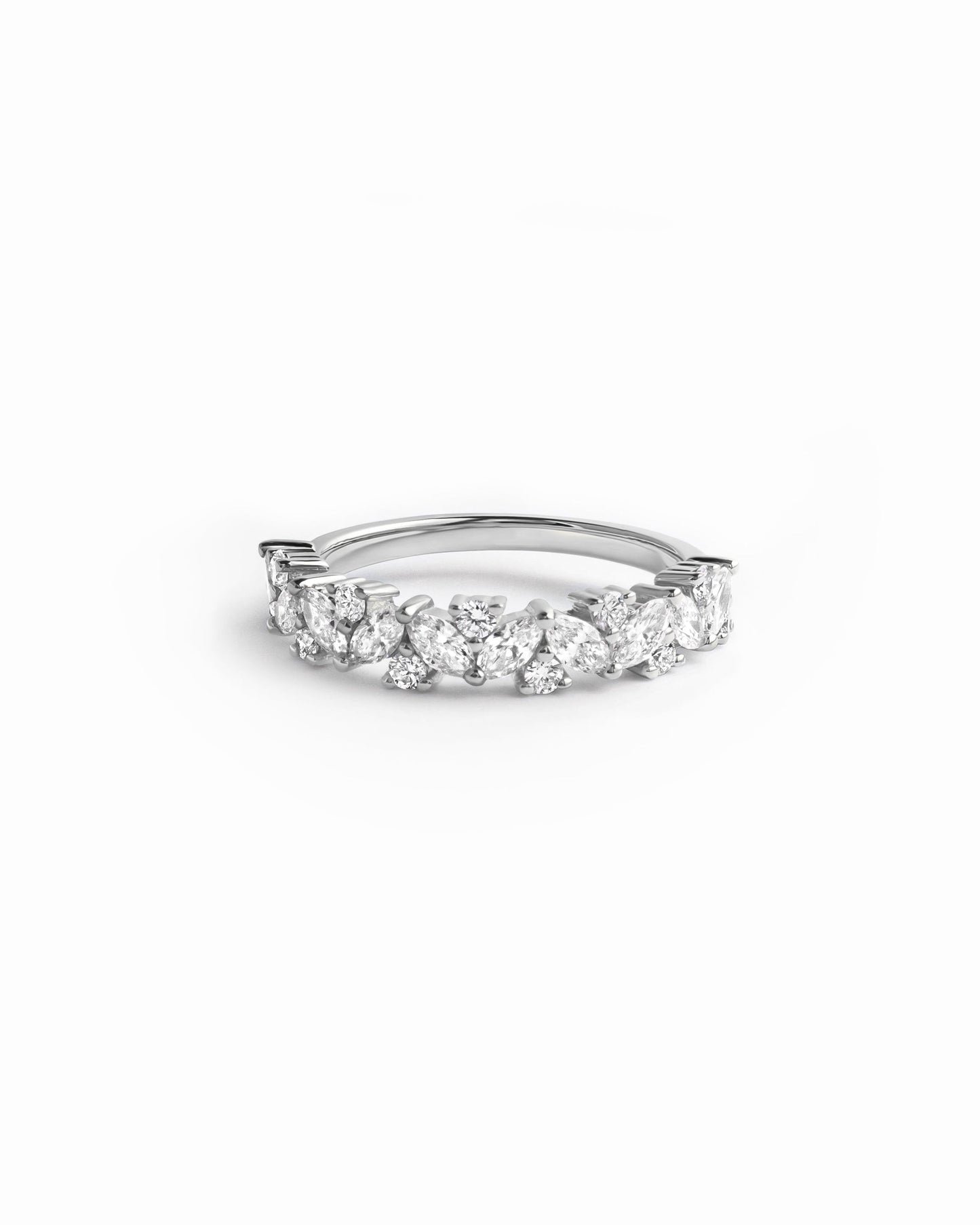 4mm Multi Stone Ring