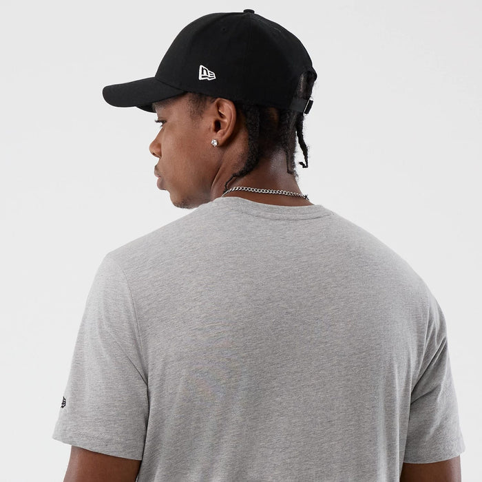 The Male model is wearing  New Era Back To School Grey T-Shirt 7