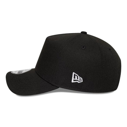 This is a  New Era Black 9FORTY A-Frame Adjustable Cap 5